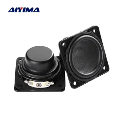 AIYIMA 2 Pcs 1.5 Inch 40mm Full Range Speaker 8 Ohm 5W Glass Fiber Small Audio Loudspeaker Home Theater Power Amplifier Speakers